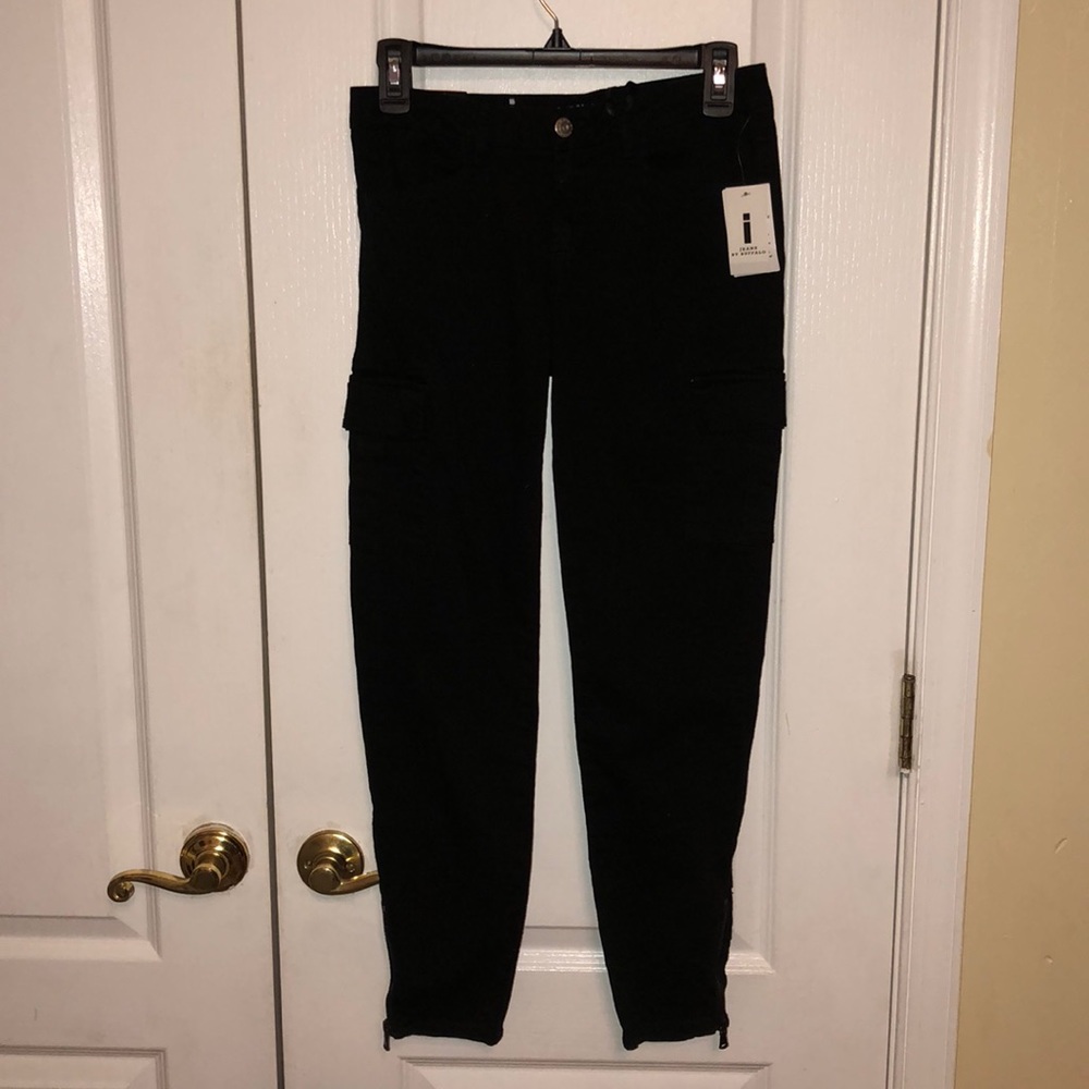 I jeans by Buffalo jr black combat pant with zip